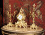 antique clockset rococo