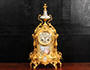 Antique French Ormolu and Sevres Porcelain Clock by A D Mougin