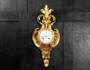 Raingo Freres Antique French Rococo Cartel Wall Clock