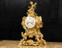 Superb Antique Rococo Clock by Compagnie Des Bronzes