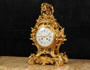 Fine Large Rococo Antique French Ormolu Clock by Samuel Marti