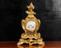 Antique French Rococo Ormolu Clock by Japy Freres