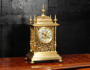Antique French Gilt Bronze Clock by Japy Freres and Maison Bagues, presented to Sir Richard Tracey, Admiral Royal Navy