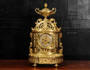 Japy Freres Antique French Gilt Bronze Louis XVI Clock